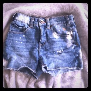 JUSTICE blue jean shorts LIKE NEW!!!